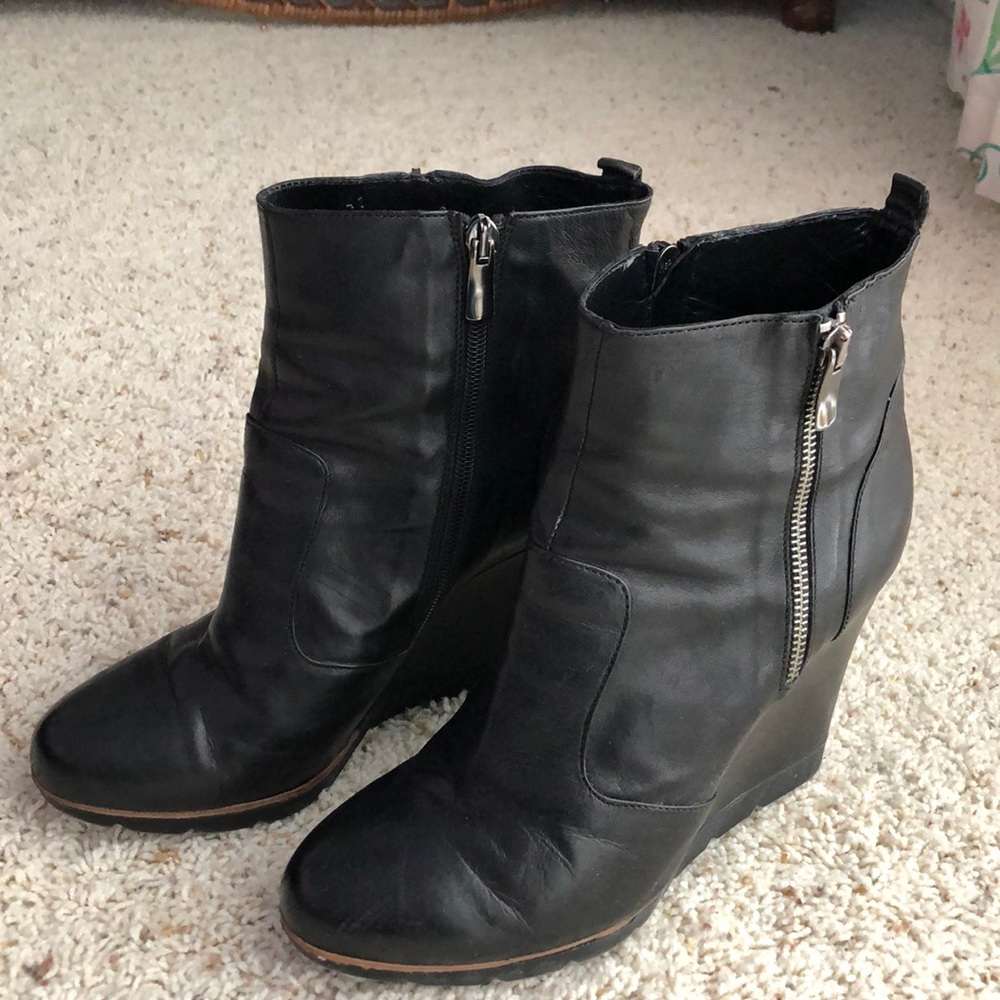 Melin Leather boots with heel